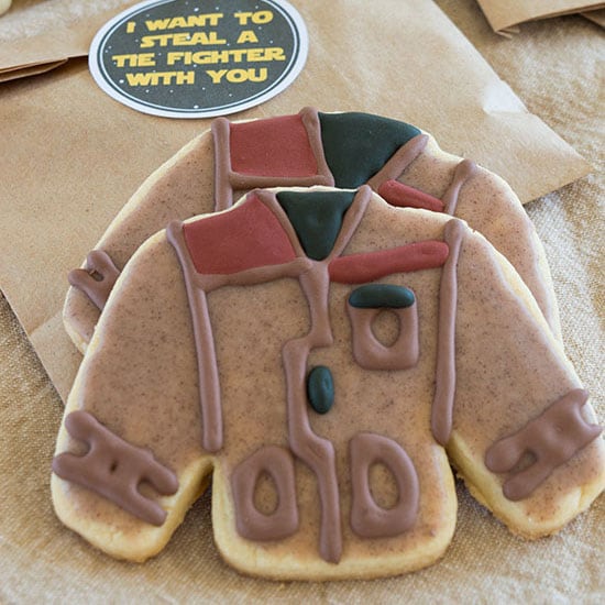 Star Wars Party Fun: Poe's Jacket Cookies & Printable Stickers